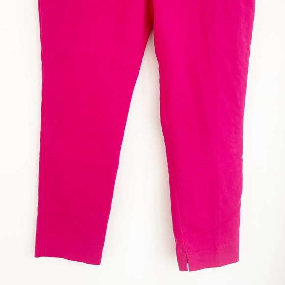 Zara Chino Fit Pink Trouser Dress Pants Pink 8 - Picture 9 of 10